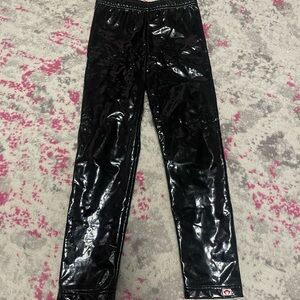 Appaman Shiny Black Leggings